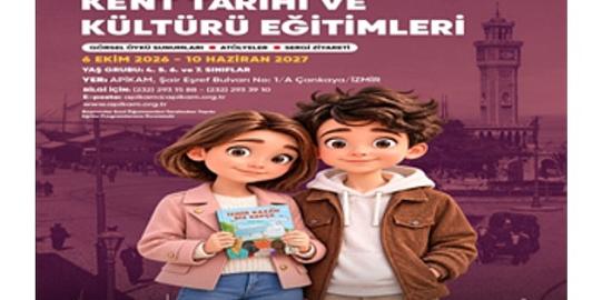 APİKAM'da çocuklara kent tarihi ve kültürü eğitimi