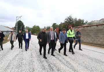 Kurşunlu Mahallesinde 8 Sokakta Sathi Kaplama Yapıldı