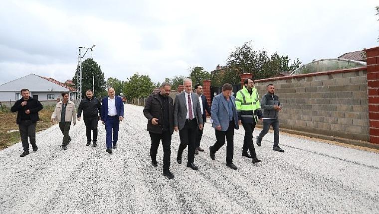 Kurşunlu Mahallesinde 8 Sokakta Sathi Kaplama Yapıldı