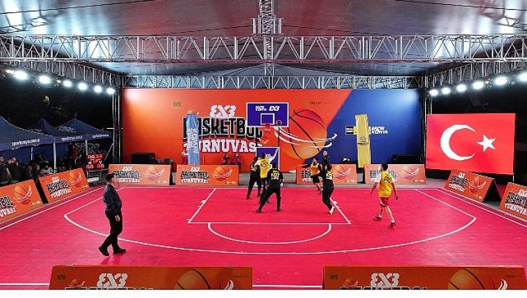 Konya'da 3x3 Basketbol Turnuvası Heyecanı