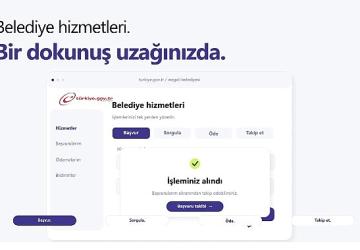 İnegöl'de Belediye Hizmetlerine E-Devlet Kolaylığı: Yarım Milyon İşlem Gerçekleştirildi