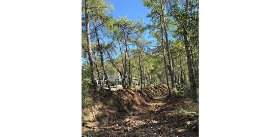 Kemer'de derelerde temizlik çalışmaları