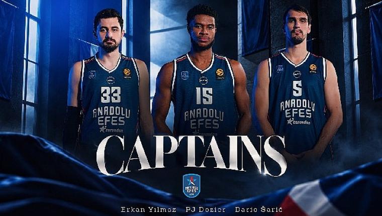 Anadolu Efes yeni kaptanlarını duyurdu