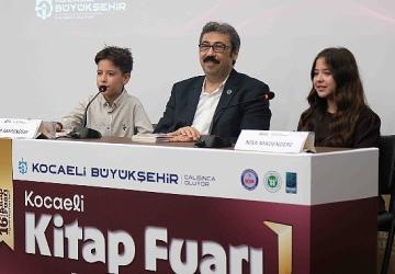 Nisa ve Emir kardeşlerin ikinci eseri Kitap Fuarı'nda