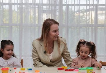 Başkan Mutlu, Oyun Evi miniklerinin yeni dönem heyecanına ortak oldu