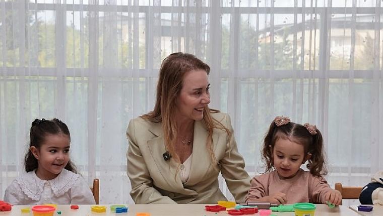 Başkan Mutlu, Oyun Evi miniklerinin yeni dönem heyecanına ortak oldu