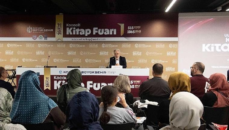 Söyleşiler kitapseverlere farklı pencereler açıyor; Kitap Fuarı'nda hayatı anlamlandıran söyleşiler