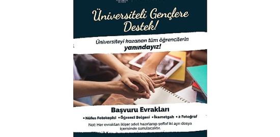Seferihisar Belediyesi'nden üniversiteli gençlere destek