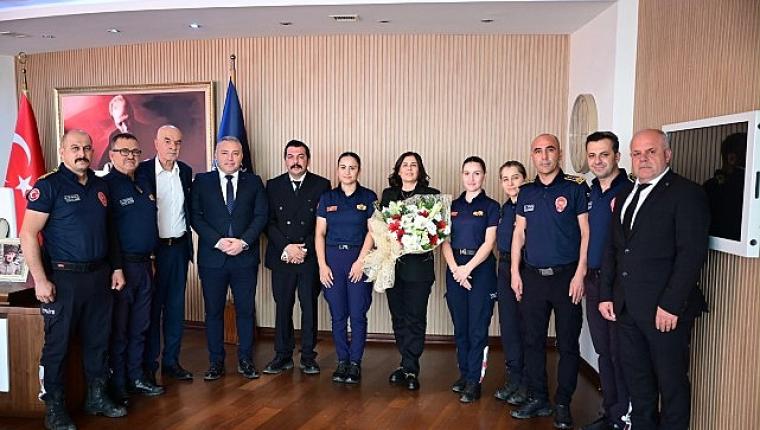 Başkan Çerçioğlu İtfaiye Haftası'nı Kutladı