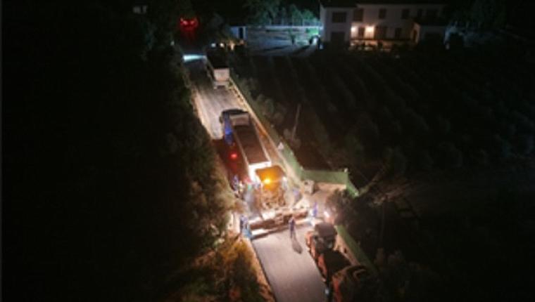 İzmir Büyükşehir Belediyesi'nden Selçuk'a 15,5 kilometrelik yol hamlesi