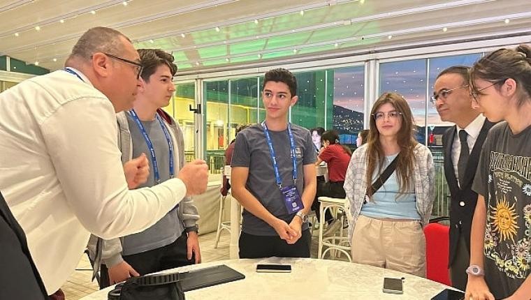 İl Millî Eğitim Müdürü Dr. Ömer Yahşi, ETKİM Genç Tekno Girişim Kampı'nı Ziyaret Etti