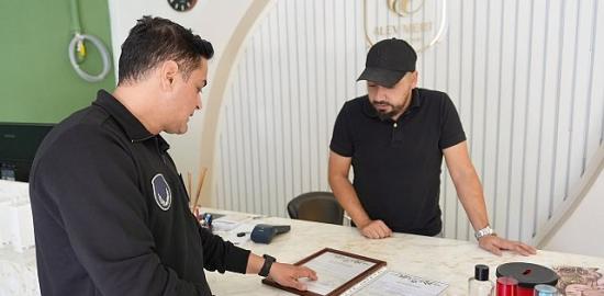 Burhaniye Belediyesi'nden İş Yerlerine Ruhsat Denetimi