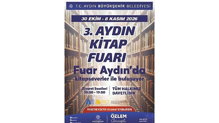 3. Aydın Kitap Fuarı, Fuar Aydın'da Başlıyor