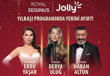 Jolly İmzasıyla hazırlanan konserlerle Royal SegInus'ta 3 Gece Kutlama