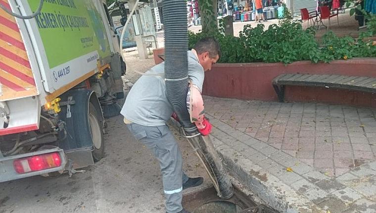 Kemer'de mazgal temizliği çalışmaları tamamlandı