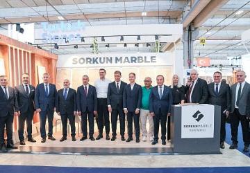 Başkan Tugay'dan İtalya'da Marble İzmir temasları