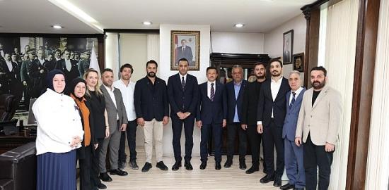 Hamza Dağ'dan Başkan Yıldız'a Hayırlı Olsun Ziyareti