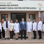 Ahmet Erkal Destek Eğitim Kursu yoluna emin adımlarla devam ediyor