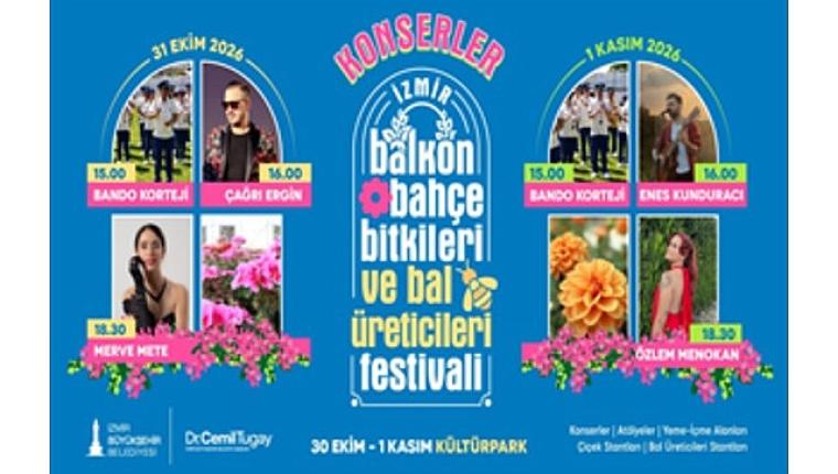 Kültürpark'ta çiçek ve bal festivali başlıyor