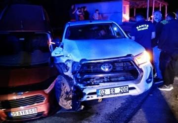 Kahta'da zincirleme trafik kazası: 10 kişi yaralandı