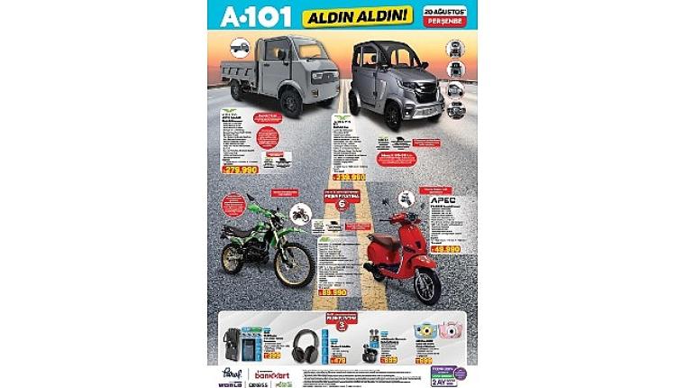 A101 20 Ağustos'ta Elektrikli Kamyoneti Satışa Sunacak