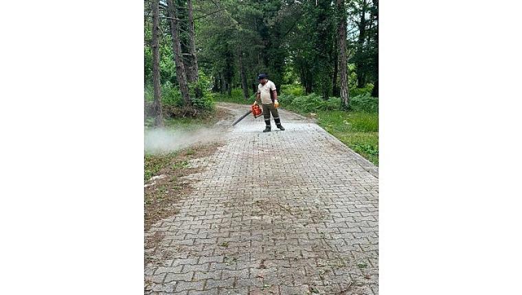 Gebze'deki mezarlıklarda yoğun mesai