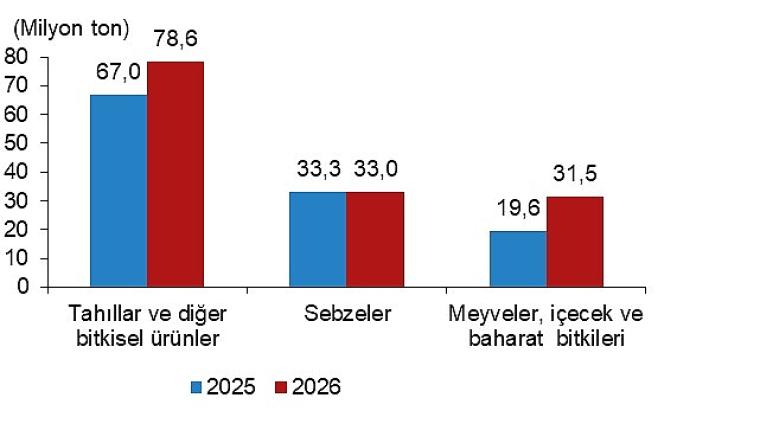 Bitkisel Üretim 2.Tahmini, 2026
