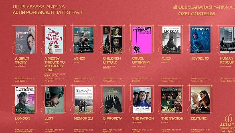 Altın Portakal'da Uluslararası Yarışma Dışı Filmler Açıklandı