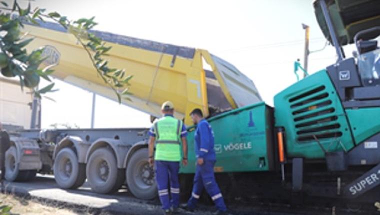 Selçuk'ta 15,5 kilometrelik yol yenileniyor