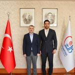 Taha Akgül'den Başkan Vekili Akın'a ziyaret