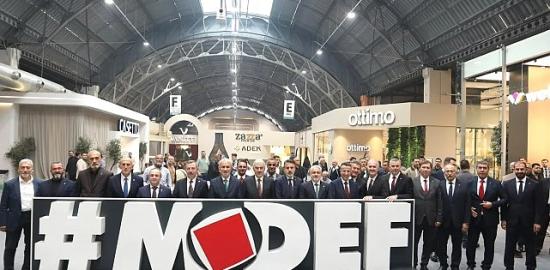 55. Uluslararası Modef Expo İnegöl Mobilya Fuarı Kapılarını Açtı
