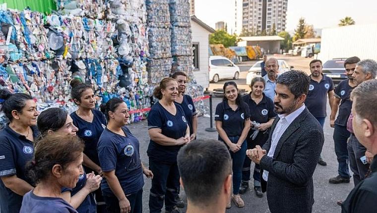 Başkanvekili Dutlu'dan belediye birimlerine ziyaret