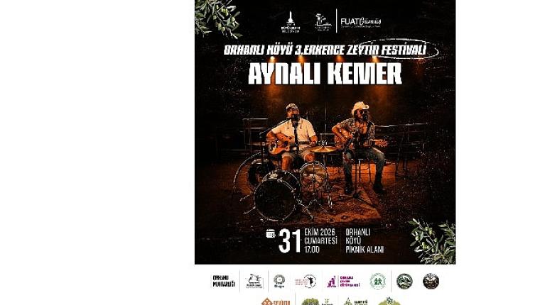 İzmir'in yerel zeytini Erkence, Orhanlı Köyü'nde üçüncü kez festivalle kutlanıyor