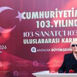 Büyükşehir'den Cumhuriyet'in 103. yılına sanatsal kutlama