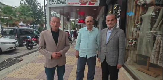 Tahsin Çatan ve Mehmet Çatan’dan yağıştan etkilenen esnafa ziyaret - Videolu Haber