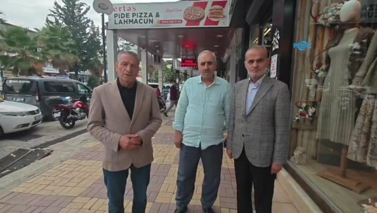 Tahsin Çatan ve Mehmet Çatan’dan yağıştan etkilenen esnafa ziyaret - Videolu Haber