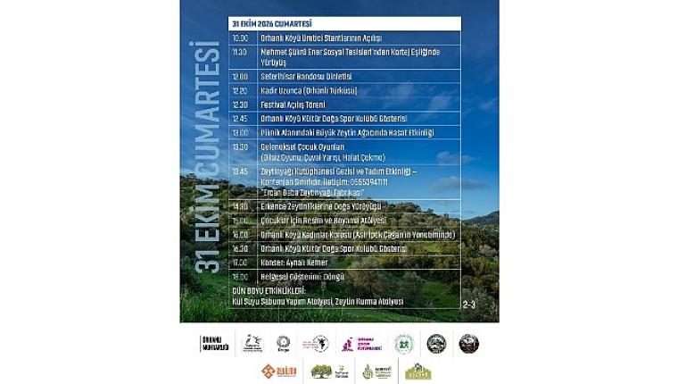 Seferihisar, 3. Erkence Zeytin Festivali'ne hazırlanıyor