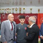 ADIYAMAN (PERRE) - (Berfin GÜRBÜZ) - Türkiye Atıcılık Federasyonu Başkanı Murat Kocakaya, Adıyaman Gençlik ve Spor İl Müdürlüğünü ziyaret etti.