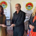ERZURUM (PERRE) - (Şeriban ÖZÇAKMAK) - Gazetecilik mesleğinde 40 yılı geride bırakan Hasankaleli duayen gazeteci Enver Güler, meslek hayatı boyunca basına verdiği emek dolayısıyla 40.