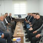 ADIYAMAN (PERRE) - (Şeriban ÖZÇAKMAK) - Adıyaman İl Milli Eğitim Müdürü Ali Tosun, 19 Ekim Muhtarlar Günü dolayısıyla Merkez Köy ve Mahalle Muhtarları Derneği Başkanı Hüseyin Göçer ve dernek üyesi muhtarları ziyaret etti...