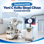 ADIYAMAN (PERRE) - (Şeriban ÖZÇAKMAK) - Kahta Devlet Hastanesi, ameliyat ve girişimsel işlemlerde anlık görüntüleme imkânı sağlayan yeni C kollu skopi cihazını hizmete aldı.