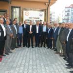 ADIYAMAN (PERRE) - (Şeriban ÖZÇAKMAK) - Adıyaman İl Milli Eğitim Müdürü Ali Tosun, 19 Ekim Muhtarlar Günü dolayısıyla Merkez Köy ve Mahalle Muhtarları Derneği Başkanı Hüseyin Göçer ve dernek üyesi muhtarları ziyaret etti...