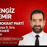 ADIYAMAN (PERRE) - (Şeriban ÖZÇAKMAK) - Adıyaman doğumlu Cengiz Demir, Kuzey Kıbrıs Türk Cumhuriyeti'nde (KKTC) Demokrat Parti'den Lefkoşa milletvekili adayı olduğunu açıkladı.