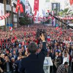 DENİZLİ (PERRE) - (Berfin GÜRBÜZ) - YENİ Parti Genel Başkanı Özgür Özel, Denizli Büyükşehir Belediyesi tarafından düzenlenen toplu açılış ve temel atma töreninde iktidarın ekonomi politikalarını ve kamuoyuna yansıyan fon...
