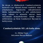 ADIYAMAN (PERRE) - (Berfin GÜRBÜZ) - Adıyaman Barosu Başkanı Av.