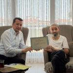 ADIYAMAN (PERRE) - AK Parti Adıyaman Merkez İlçe Başkanı Mehmet Fatih Olgun, Örenli TOKİ'de ikamet eden vatandaşlarla bir araya geldi.