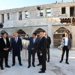 ADIYAMAN (PERRE) - (Berfin GÜRBÜZ)- Adıyaman'ın yaklaşık iki asırlık ticari hafızasını barındıran Tarihi Tuz Hanı'nda yürütülen restorasyon çalışmaları sürüyor.