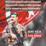 ADIYAMAN (PERRE) - (Berfin GÜRBÜZ) - Fırat Kalkanı Harekât Bölgesi'nde 10 Ekim 2021 tarihinde terör saldırısı sonucu şehit olan Özel Harekât Polisi Fatih Doğan, şehadetinin yıl dönümünde Adıyaman'da düzenlenecek programl...