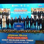 ADIYAMAN (PERRE) - (Şeriban ÖZÇAKMAK) - Çevre, Şehircilik ve İklim Değişikliği Bakanı Murat Kurum, Adıyaman'da TPAO Konferans Salonu'nda düzenlenen "Ev Sahibi Türkiye" Projesi kapsamında Adıyaman Merkez Konut Belirleme K...