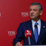 ANKARA (PERRE) - (Şeriban ÖZÇAKMAK) - YENİ Parti Genel Başkanı Özgür Özel, Halk TV'ye polis baskını düzenlenerek kayyım atandığını duyurdu.